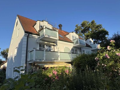 Bestlage Karlsfeld, sonnige, hochwertige 2 Zi-Wohnung mit großem Balkon, Keller und TG Stellplatz