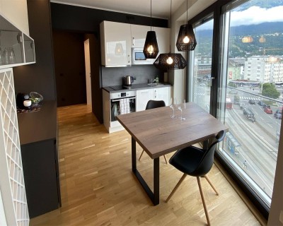 Top-moderne und voll möblierte 2-Zimmer-Wohnung inkl. TG-Stellplatz im Zentrum von Innsbruck!