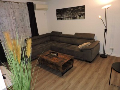 Appartement mit 60 m² - möbliert, volleingerichtet, Garten