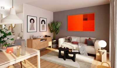 4-Zimmer-Maisonettewohnung mit Balkon