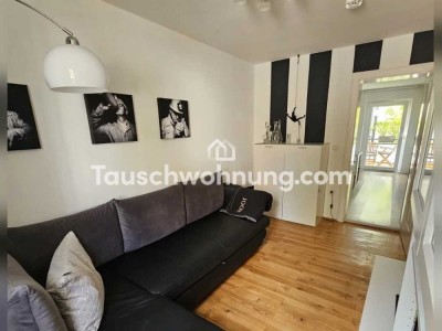 Tauschwohnung: 2-Zimmer-Wohnung mit Balkon in Schwabing - nahe Luitpoldpark