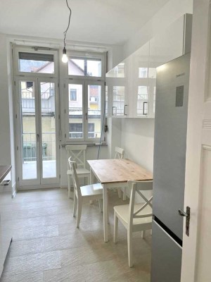 Schöne 3-Zimmer-Wohnung mit Balkon und Einbauküche in Freiburg - Oberau