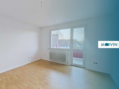 **Schöne 2-Zimmer-Wohnung mit Tageslichtbad und großem BALKON**