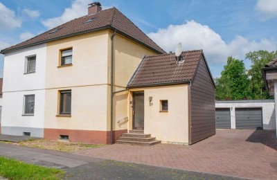 Ideal für Handwerker - Solides Einfamilienhaus mit schönem Garten