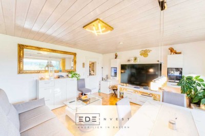 Exklusives Wohngefühl in Bruckmühl – Großzügige Wohnung mit Naturanschluss