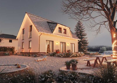 Ein Haus, das zu Ihnen spricht – jetzt 40% Weihnachtsrabatt auf PV+Speicher!