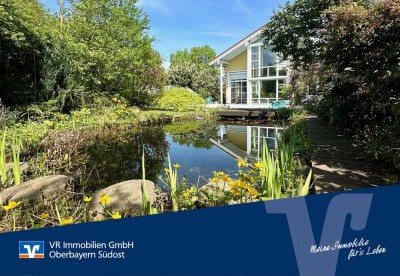 Luxuriöses Einfamilienhaus mit Bergblick und Gartenparadies!