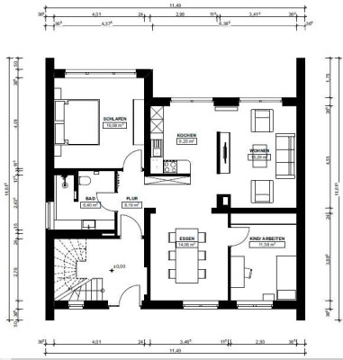 Freundliche 3-Zimmer-Erdgeschosswohnung in Brüggen