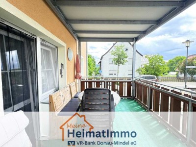 Vermietete Erdgeschosswohnung mit Balkon in Offingen
