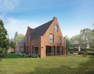 Neubau eines freistehenden Einfamilienhauses auf idyllischem Grundstück mit Süd-West-Ausrichtung !