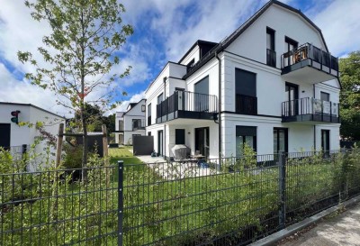 Bezugsfertig --- Helle NEUBAU-EG-Gartenwohnung mit taghellem Souterrain