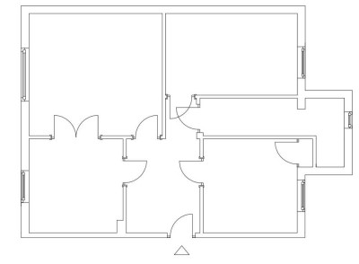 Altbau 3-Zimmer-Wohnung in Hamburg Fuhlsbüttel