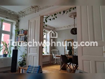 Tauschwohnung: Schöne Altbauwohnung schanze/suche Balkon