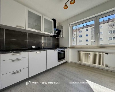 Charmante Zwei-Zimmer-Wohnung mit Balkon und TG-Stellplatz