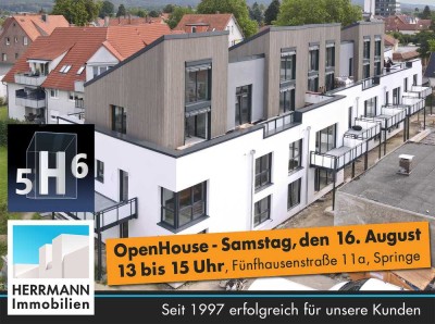 5H6 - Ideal für Singles: Bezugsfertige 1-Zimmer-Neubau-Musterwohnung
