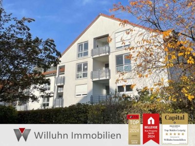 5 Gehminuten zum Kulkwitzer See! Südbalkon | Einbauküche | Tiefgaragenstellplatz