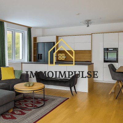 Moderne 4-Zimmer-Dachgeschoßwohnung mit großer Westterrasse