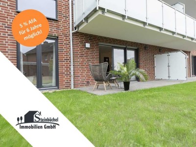 Zurückgelehnt in die Zukunft! Moderne und effiziente 2-Zimmer-Wohnung mit Süd-Terrasse!