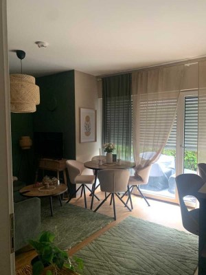 Schöne barrierefreie 1-Zimmer Garten-Wohnung