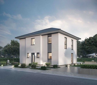 Neubau einer massiven Stadtvilla in Witten-Herbede mit traumhafter Weitsicht!