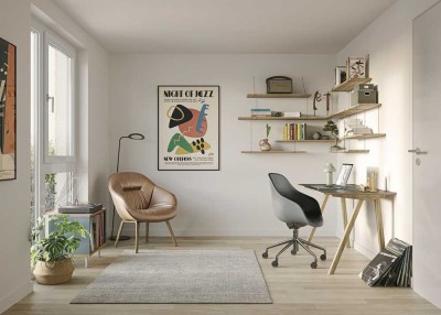 AB06 - Homeoffice gewünscht? Attraktive 3-Zimmer-Wohnung mit Balkon