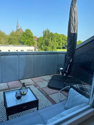 Freundliche und gepflegte 2,5-Raum-Terassenwohnung mit Blick ins Grüne in Datteln