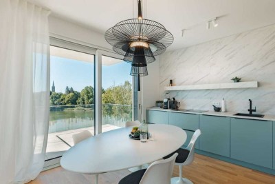 *OPEN HOUSE am 29.06.25 | 14-16 Uhr* 4-Zimmer-Balkonwohnung mit 2 Bädern und unverbaubaren Seeblick