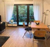 Lichtdurchflutete 2-Zimmer Wohnung in ruhiger 1–A Lage (vollmöbliert)