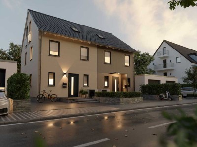 Groß Karben: Neubau Doppelhaushälfte in ruhiger Lage