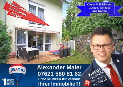 Interessante Chance in Lörrach-Salzert: Reihenendhaus mit Garage und Garten!