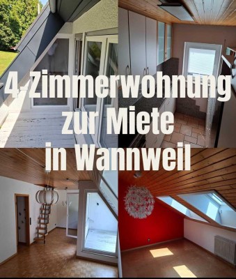 Helle 4-Zimmer-Wohnung in Wannweil – Einbauküche, Loggia, Garage, Stellplatz