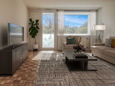 Schöne 3-Zimmer-Wohnung mit Balkon in Großhadern