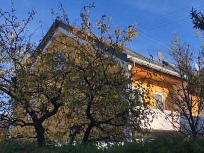 Ideal für München-Pendler, nach Sanierung: 5-Zimmer-Reihenendhaus mit Garten