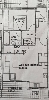 Voll möblierte 2-Zimmer-Wohnung mit Balkon in Landeck