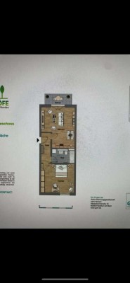 Neubau 2-Zimmerwohnung Nähe Heide mit Balkon und Küche