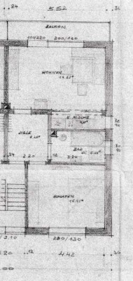 2 Zimmer Wohnung, gepflegt, Terrasse und Gartenmitbenutzung