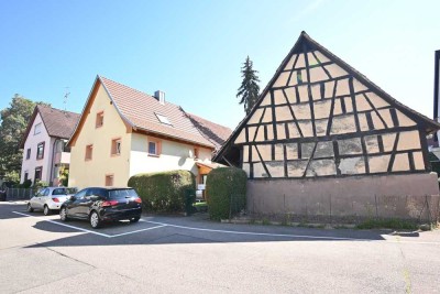 2 Wohnhäuser auf einem Grundstück: 3 FMH und historisches Stadthaus mit Scheune