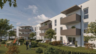 ERSTBEZUG! 2. Quartal 2026: Moderne 3-Zimmer-Wohnung mit Garten, Terrasse, Garage &amp; Stellplatz in Attnang-Puchheim!