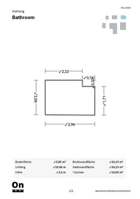 Attraktive 2,5-Zimmer-Erdgeschosswohnung mit Balkon und Einbauküche in Köln Blumenberg