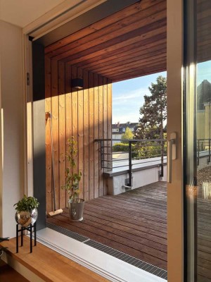 Lichtdurchflutete 2-Zimmer Wohnung mit Dachterrasse
