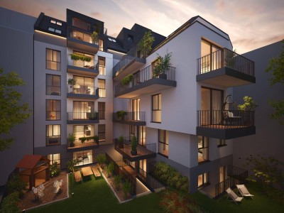 BREEZE - Hell, luftig und gut gelegen – 3 Zimmer mit zwei Balkonen