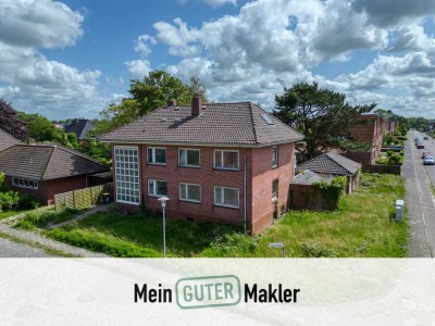 Nordseeperle mit Potenzial – Zweifamilienhaus mit Doppelgarage auf über 1.000 m² in Cuxhaven-Döse