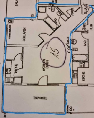 Helle 2,5 Zimmer Wohnung mit großer Terrasse Landau Stadt