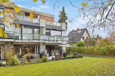 Einzigartig: 5-Zimmer-Wohnung mit Garten im grünen Sülldorf!