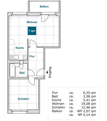 Frisch saniert, fair im Preis, Haus mit Aufzug! Mietvertrag ab 1.10.2025