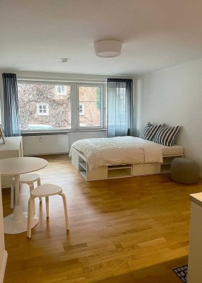 Wunderschöne, sehr ruhige 1-Zimmer-Wohnung in Bestlage Schwabings zum 01.02.2026