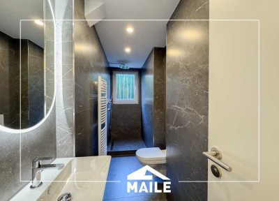 2025 saniert! Helle 3-Zimmerwohnung mit moderner Einbauküche am Neckar.