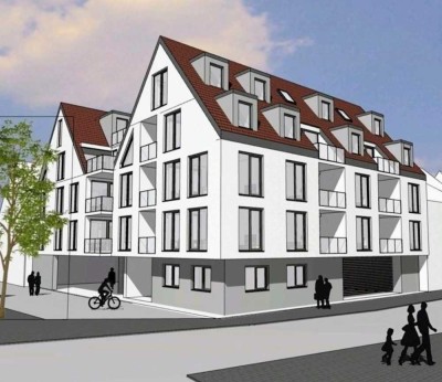 Kleine, sonnige 2-Zimmer-Wohnung zum Erstbezugin Langenau