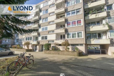 Attraktive 1,5-Zimmer (42 m²) mit Loggia, Stellplatz & Fernwärme zu verkaufen!