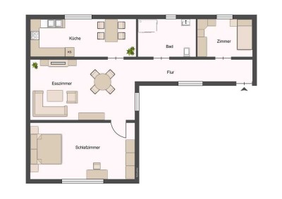 für Naturliebhaber - 2,5 Zimmer Wohnung auf Resthof in Mengede